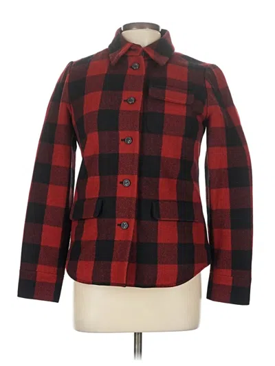 Pre-owned Jcrew Jacket In Red