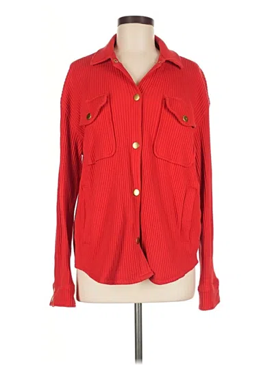 Pre-owned Jcrew Jacket In Red