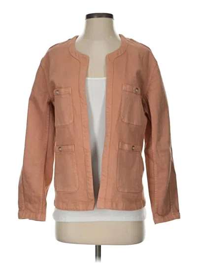 Pre-owned Jcrew Jacket In Tan