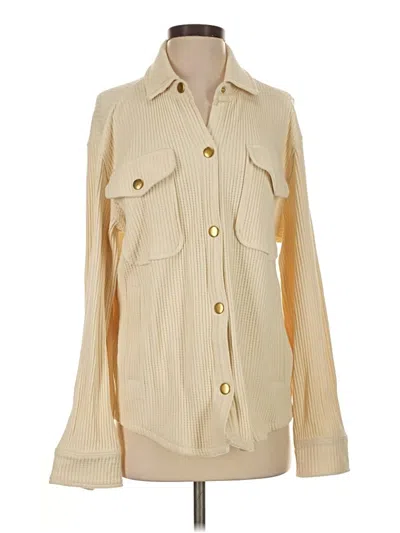 Pre-owned Jcrew Jacket In Tan
