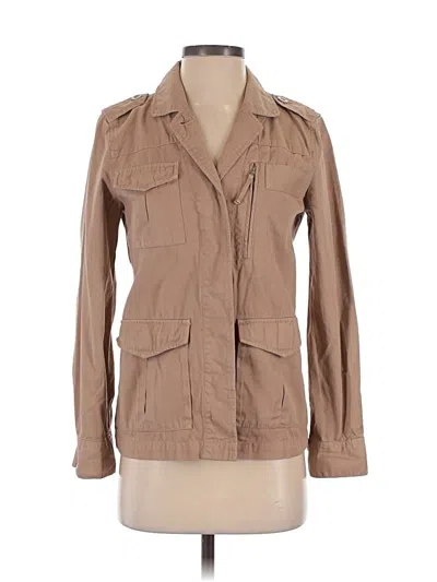 Pre-owned Jcrew Jacket In Tan
