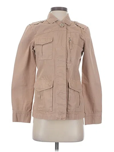 Pre-owned Jcrew Jacket In Tan
