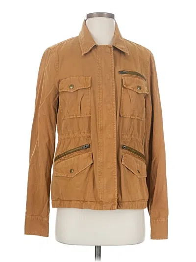 Pre-owned Jcrew Jacket In Tan