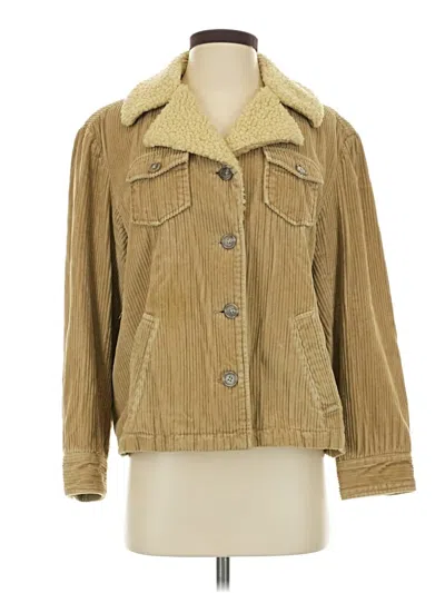 Pre-owned Jcrew Jacket In Tan