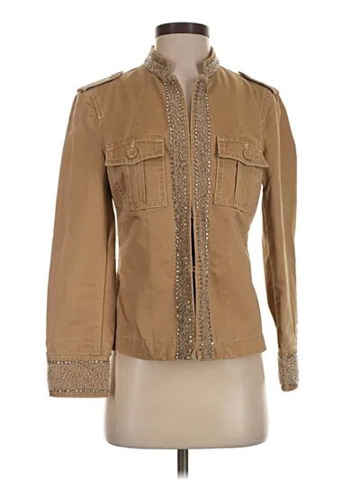 Pre-owned Jcrew Jacket In Tan