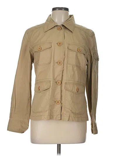 Pre-owned Jcrew Jacket In Tan