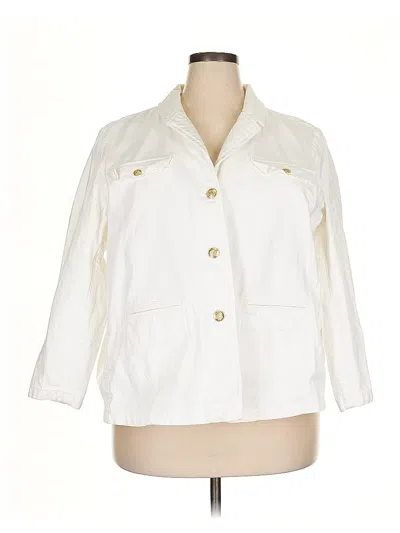 Pre-owned Jcrew Jacket In White