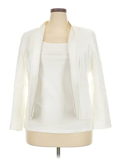 Pre-owned Jcrew Jacket In White