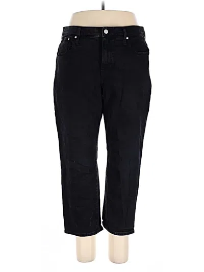Pre-owned Jcrew Jeans In Black