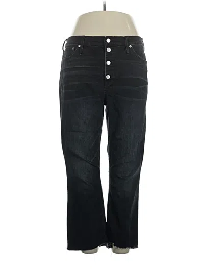 Pre-owned Jcrew Jeans In Black