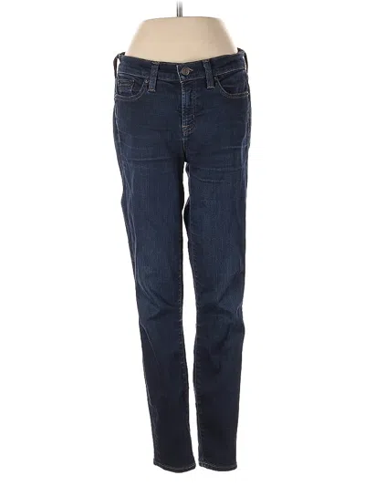 Pre-owned Jcrew Jeans In Blue