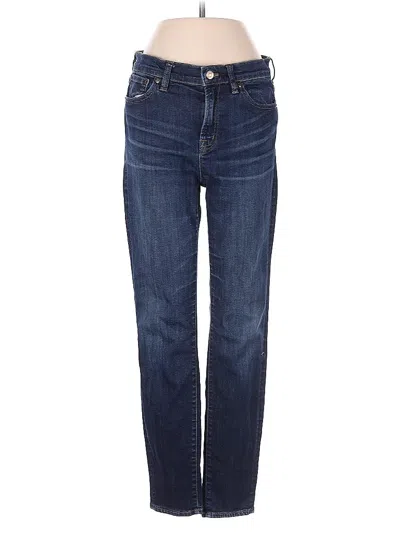 Pre-owned Jcrew Jeans In Blue
