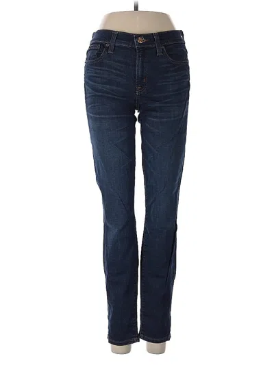 Pre-owned Jcrew Jeans In Blue