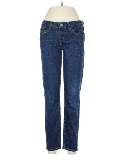 Pre-owned Jcrew Jeans In Blue