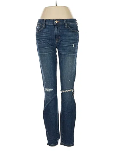 Pre-owned Jcrew Jeans In Blue