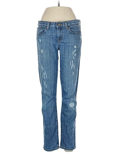 Pre-owned Jcrew Jeans In Blue