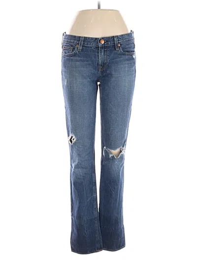 Pre-owned Jcrew Jeans In Blue