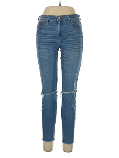 Pre-owned Jcrew Jeans In Blue