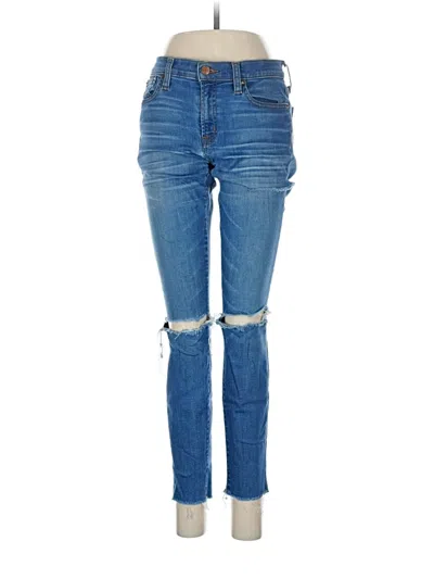 Pre-owned Jcrew Jeans In Blue