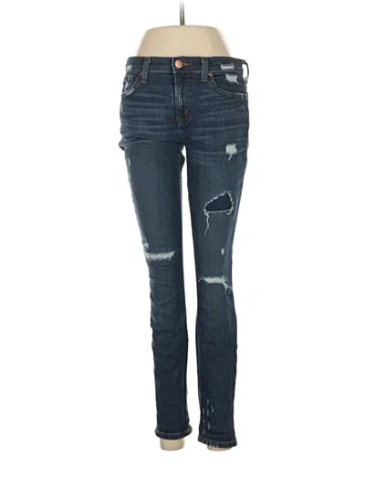 Pre-owned Jcrew Jeans In Blue