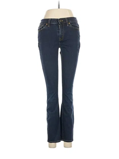 Pre-owned Jcrew Jeans In Blue
