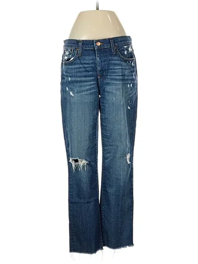 Pre-owned Jcrew Jeans In Blue