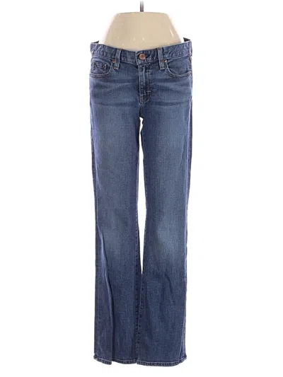 Pre-owned Jcrew Jeans In Blue