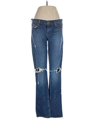 Pre-owned Jcrew Jeans In Blue