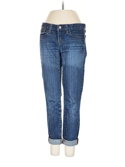 Pre-owned Jcrew Jeans In Blue