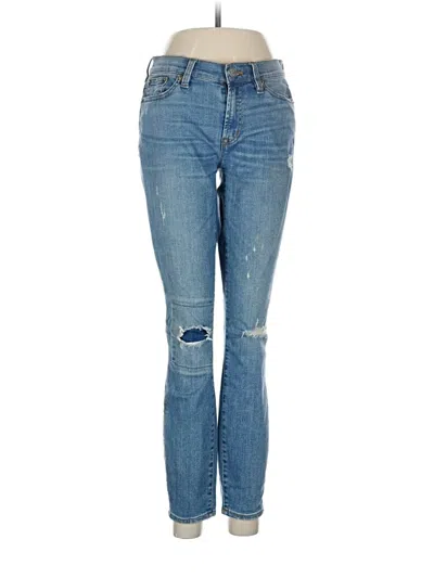 Pre-owned Jcrew Jeans In Blue