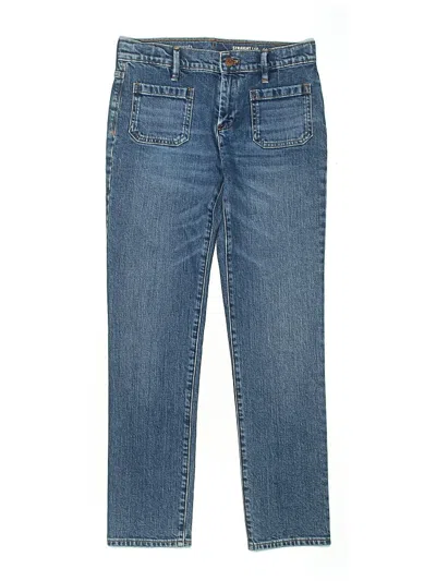 Pre-owned Jcrew Kids' Jeans In Blue
