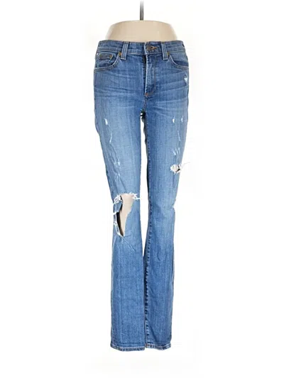 Pre-owned Jcrew Jeans In Blue