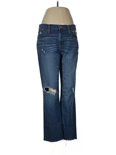 Pre-owned Jcrew Jeans In Blue
