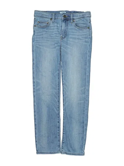 Pre-owned Jcrew Kids' Jeans In Blue