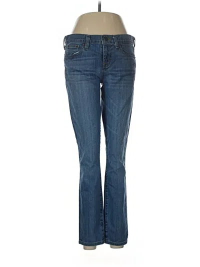 Pre-owned Jcrew Jeans In Blue