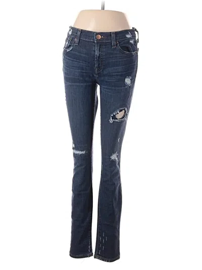 Pre-owned Jcrew Jeans In Blue