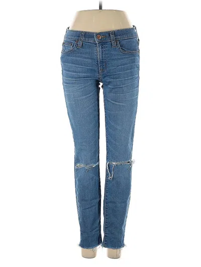 Pre-owned Jcrew Jeans In Blue