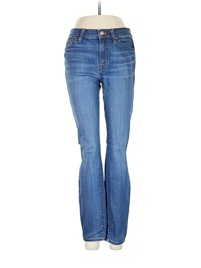 Pre-owned Jcrew Jeans In Blue