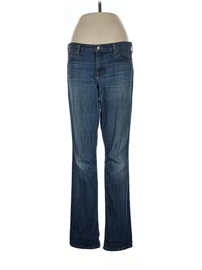 Pre-owned Jcrew Jeans In Blue