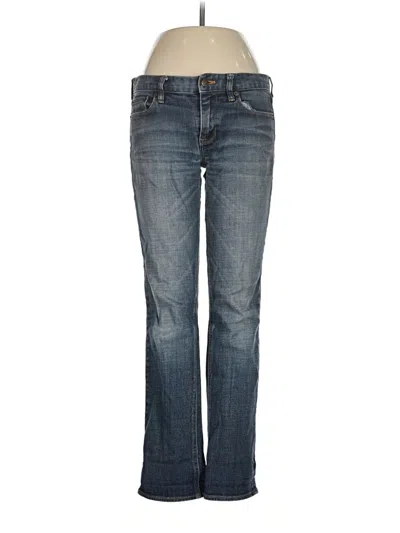 Pre-owned Jcrew Jeans In Blue