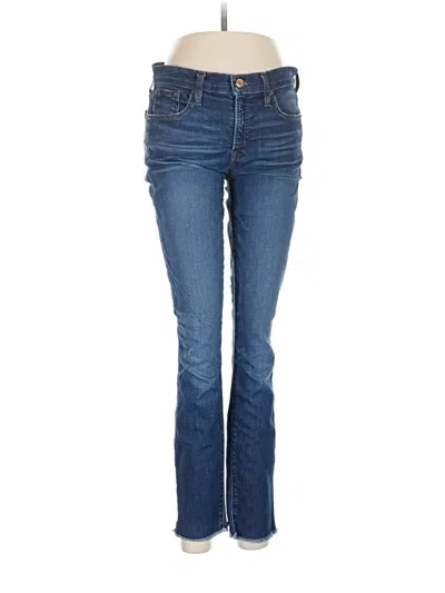 Pre-owned Jcrew Jeans In Blue