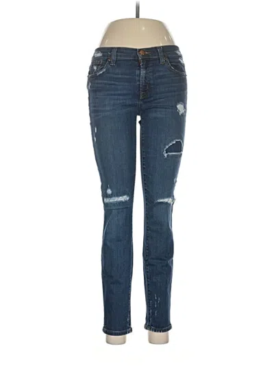Pre-owned Jcrew Jeans In Blue