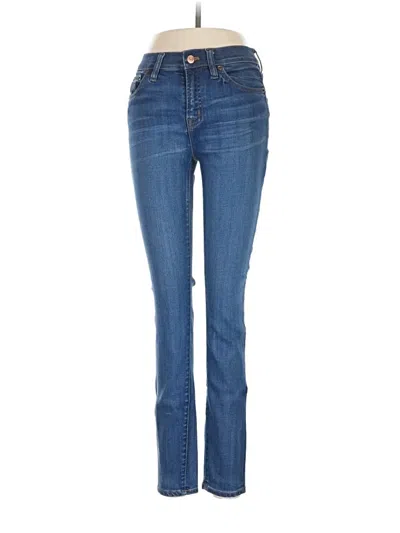 Pre-owned Jcrew Jeans In Blue