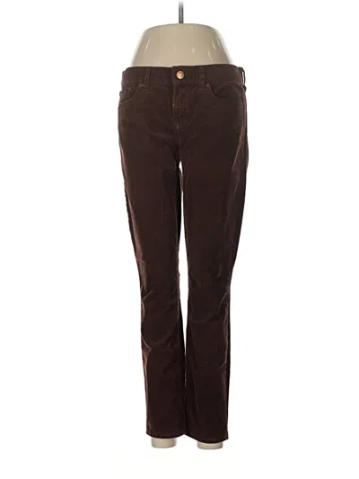 Pre-owned Jcrew Jeans In Brown