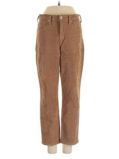 Pre-owned Jcrew Jeans In Brown