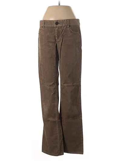 Pre-owned Jcrew Jeans In Brown