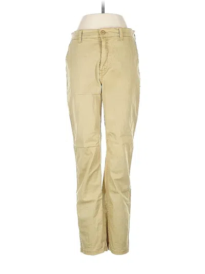 Pre-owned Jcrew Jeans In Gold