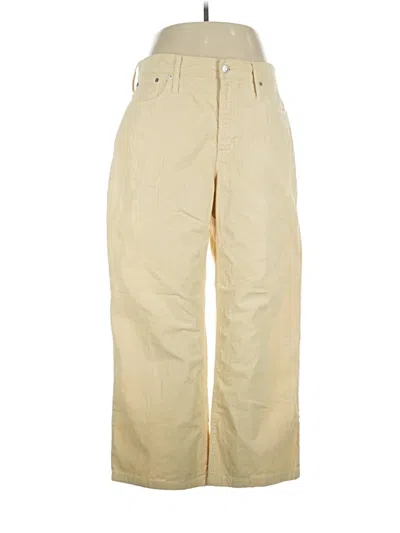 Pre-owned Jcrew Jeans In Gold
