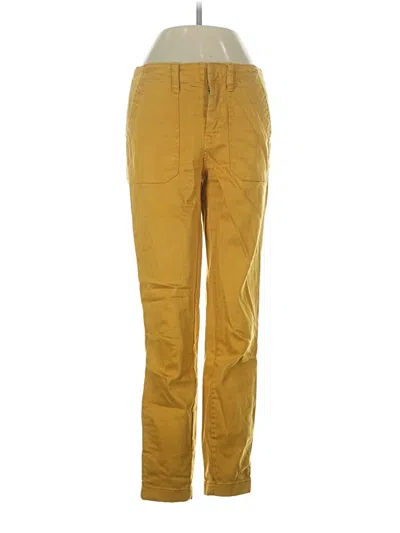 Pre-owned Jcrew Jeans In Gold