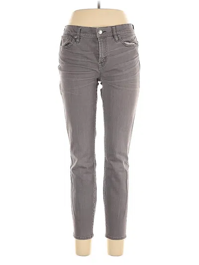 Pre-owned Jcrew Jeans In Gray